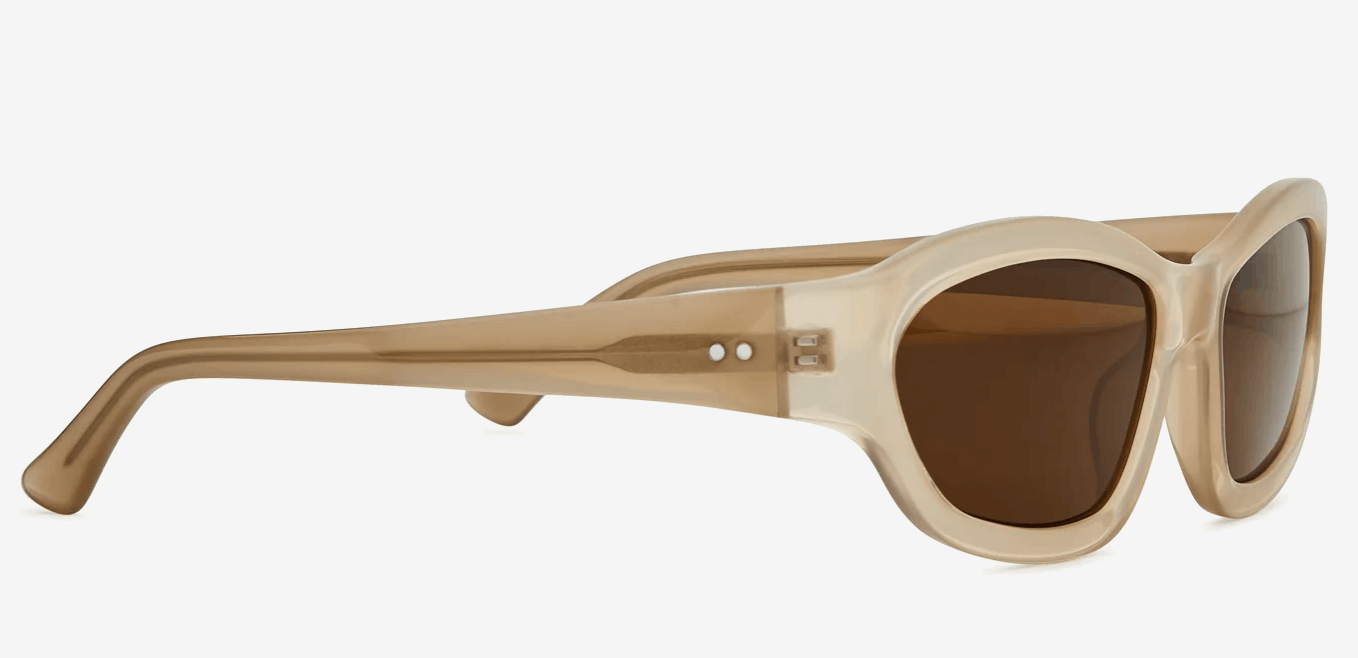 Dries Van Noten Dries Van Noten Taupe Sunglasses Acetate Size ONE SIZE - 3 Thumbnail