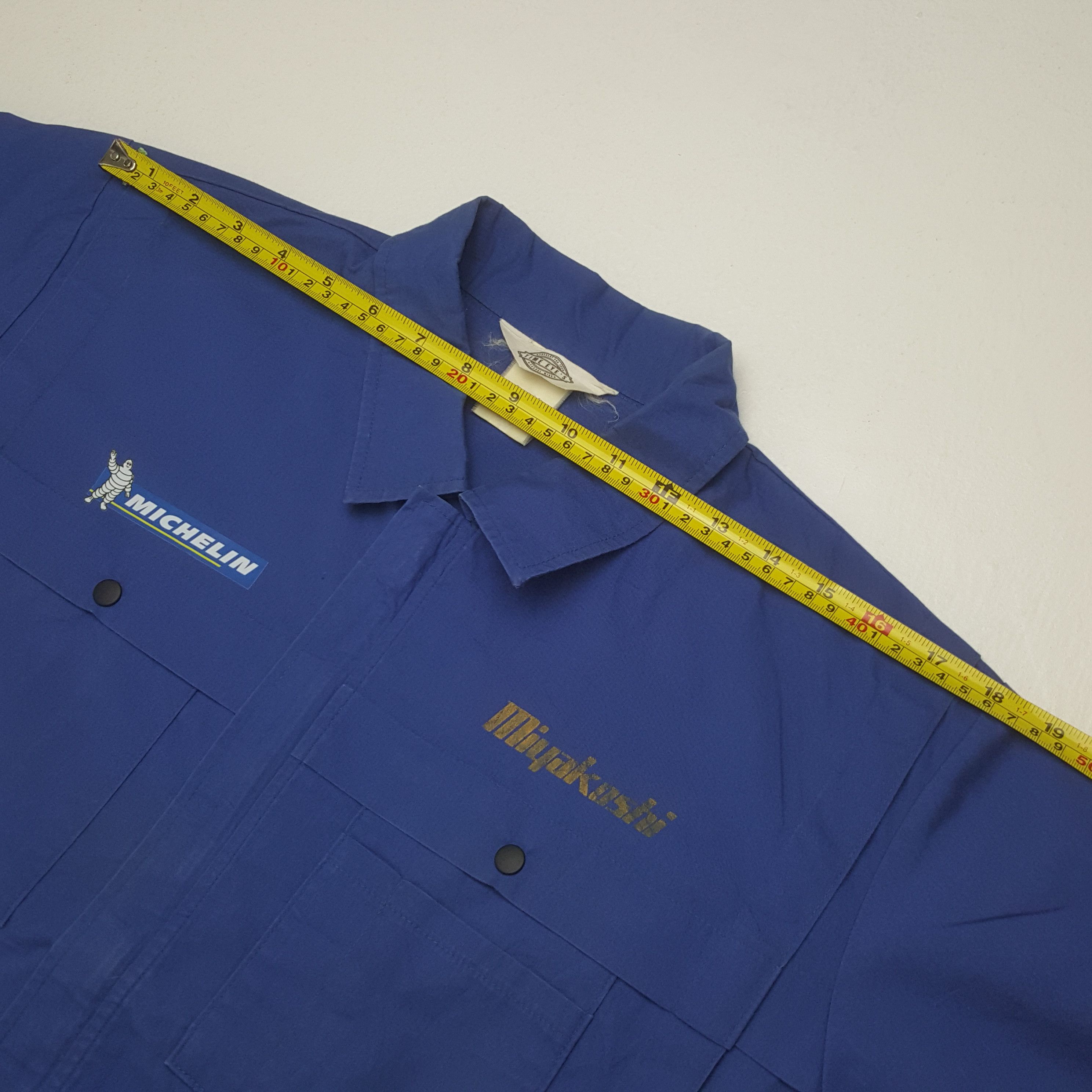 Japanese Brand Vintage Japan Worker Michelin Custom Uniform Jacket Size US M / EU 48-50 / 2 - 6 Thumbnail