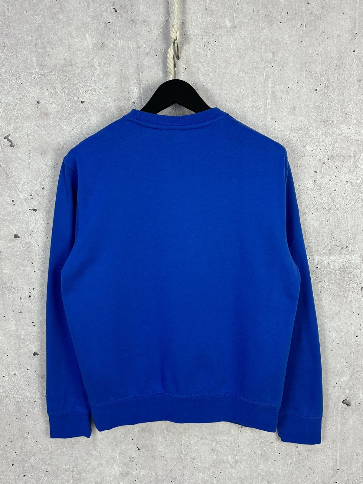 Designer × Schott Schott NY Logo Blue Long Sleeve Cotton Sweatshirt Size US M / EU 48-50 / 2 - 5 Thumbnail