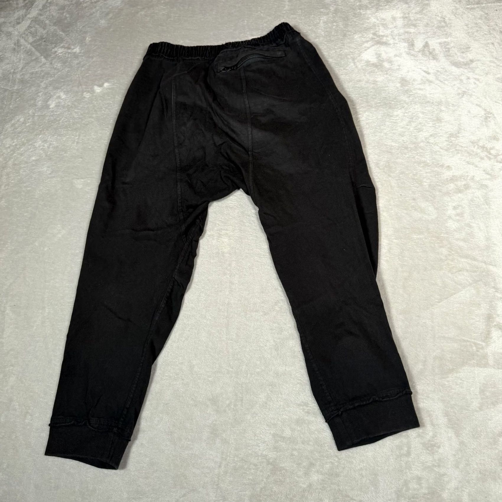 R13 R13 Womens Extra Small Black Harem Sweatpants Crop Joggers Grunge Casual Size 26" / US 2 / IT 38 - 6 Thumbnail