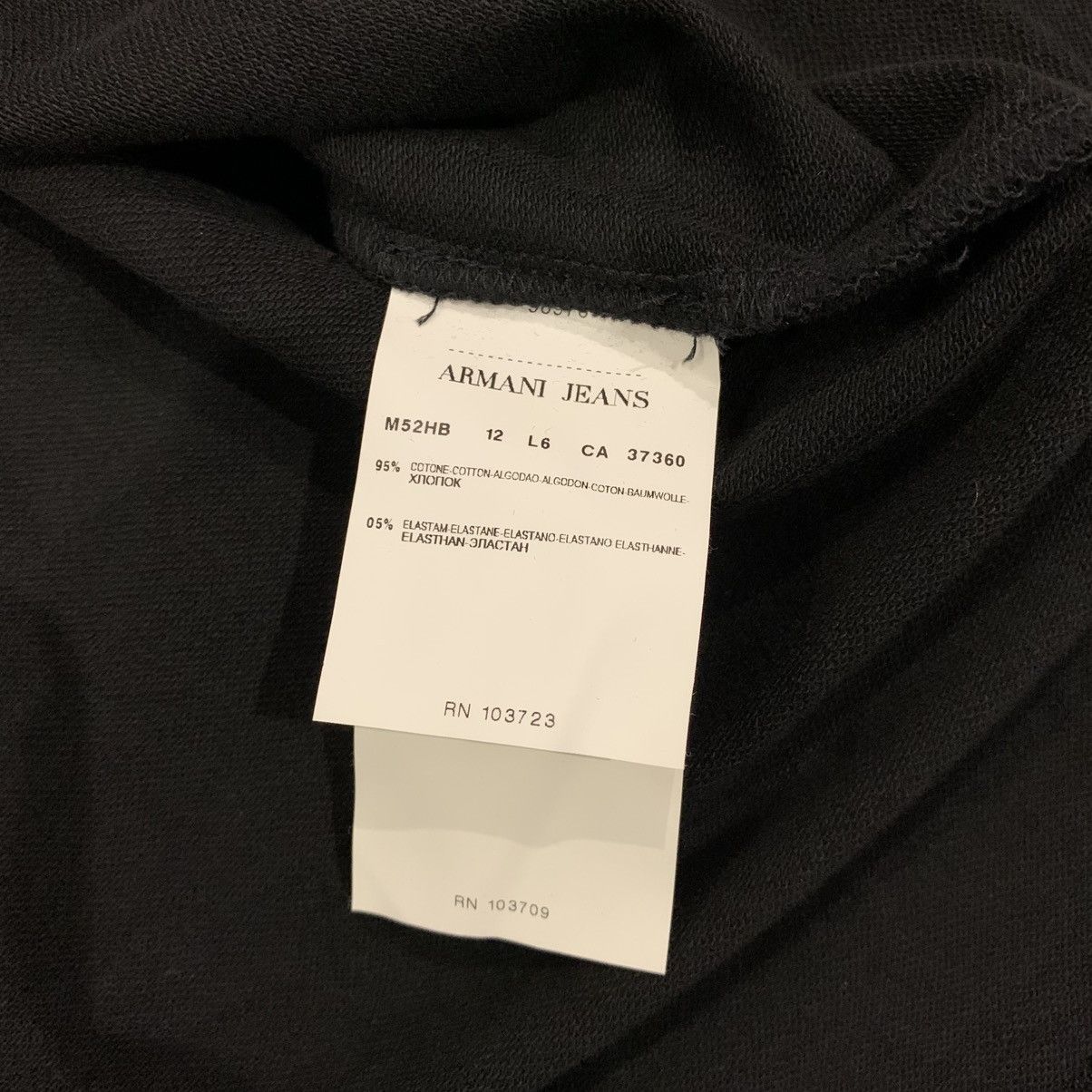 Armani Armani Jeans Vintage Zip 1/3 Men’s Size L Size US L / EU 52-54 / 3 - 10 Thumbnail
