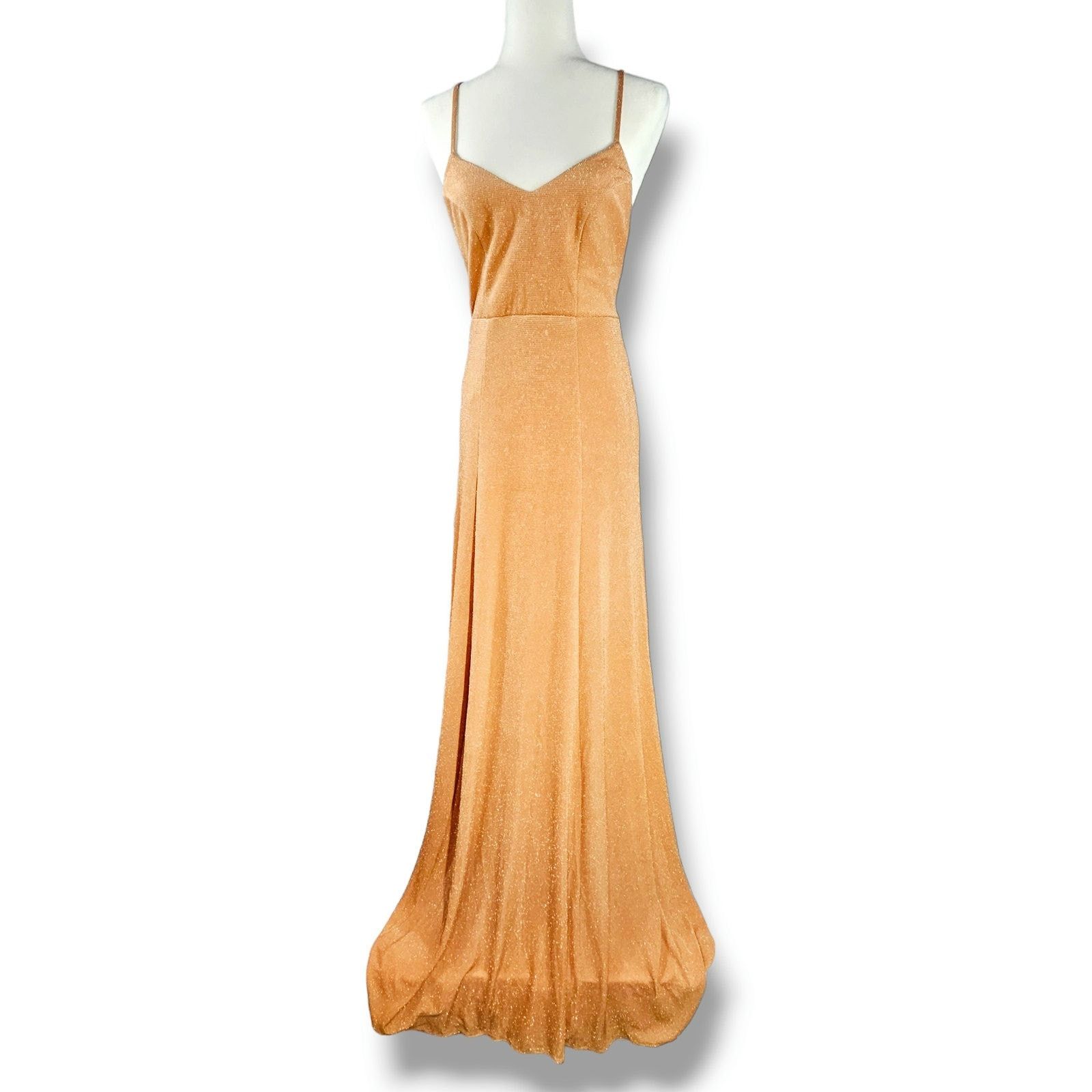 Show Me Your MuMu Show Me Your MuMu Godshaw Goddess Gown Sz. S Shine Copper Size S / US 4 / IT 40 - 3 Thumbnail