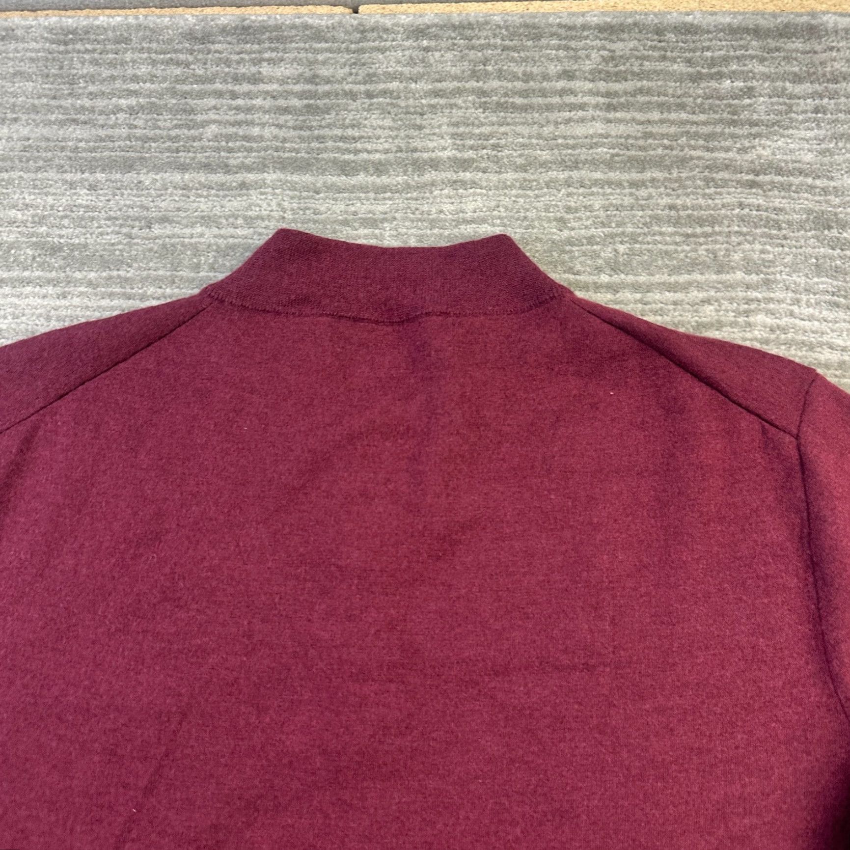 Vintage G Fore Sweater Mens XL Red V-Neck Quarter Zip Slim Golf Merino Wool Pullover Size US XL / EU 56 / 4 - 4 Thumbnail