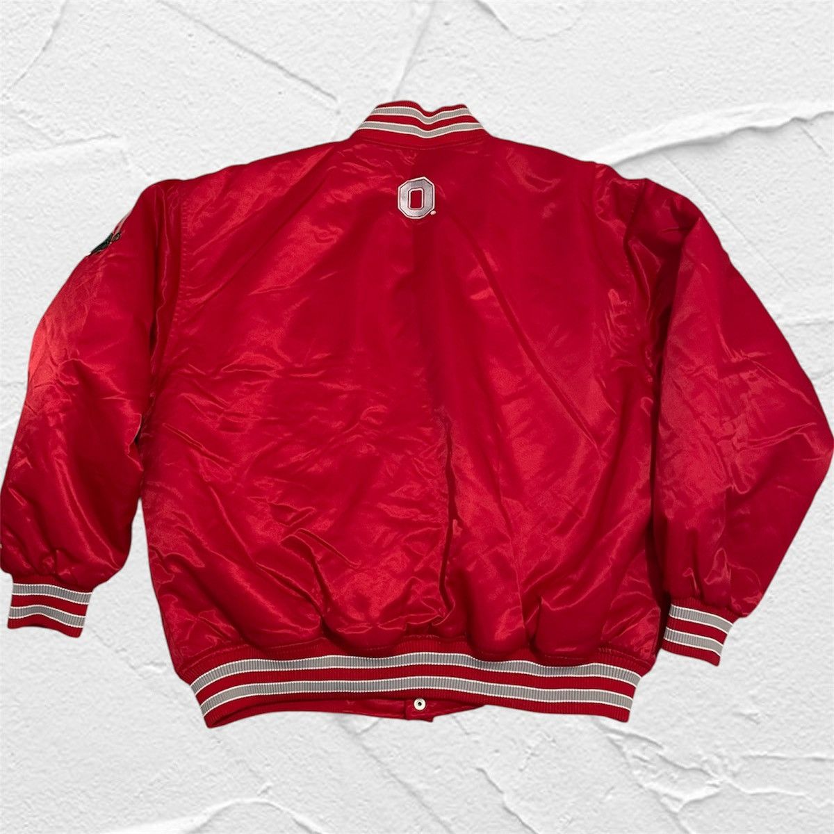 Colosseum Athletics Ohio State Satin Bomber Jacket Buckeyes Colosseum Size US L / EU 52-54 / 3 - 3 Thumbnail