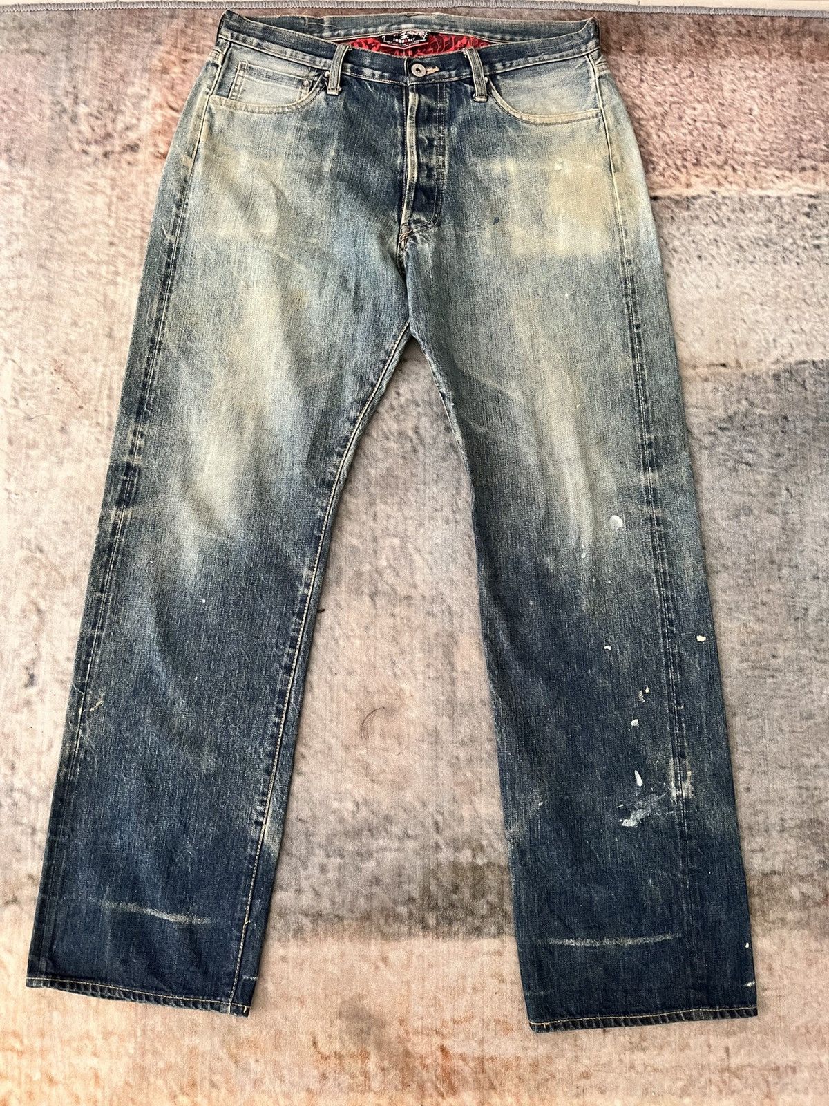If Six Was Nine × Japanese Brand × Vintage Vintage Selvadge Isquare Denim Size US 34 / EU 50 - 3 Thumbnail
