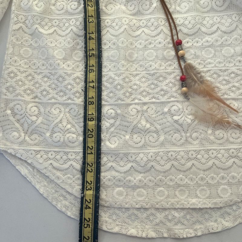 Other Sugar High White Lace Blouse M Size M / US 6-8 / IT 42-44 - 9 Thumbnail