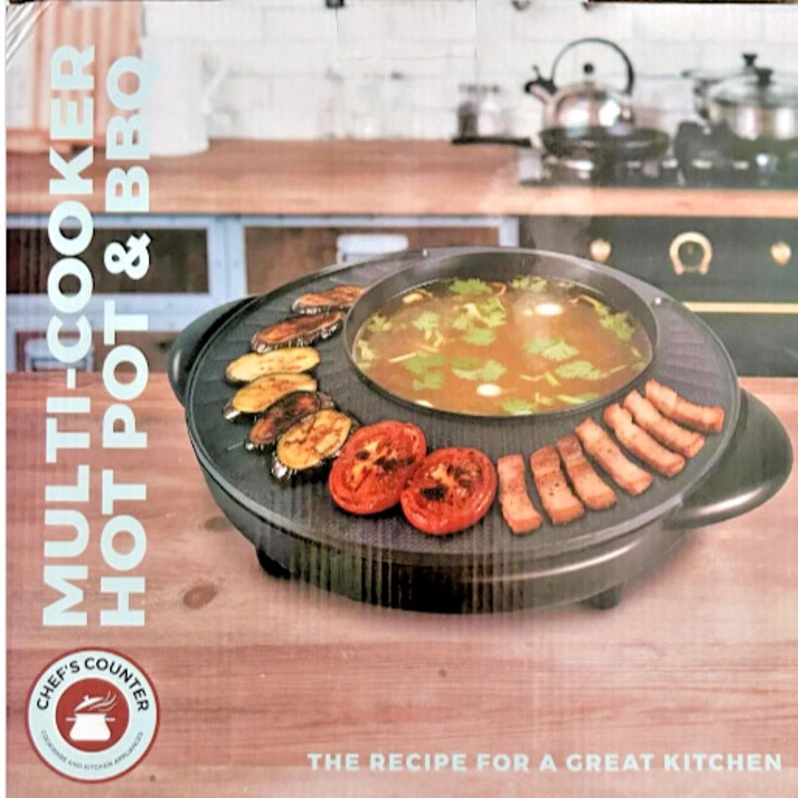 Other Chef's Counter Multi Cooker Hot Pot & BBQ Non Stick NEW Size ONE SIZE - 1 Thumbnail