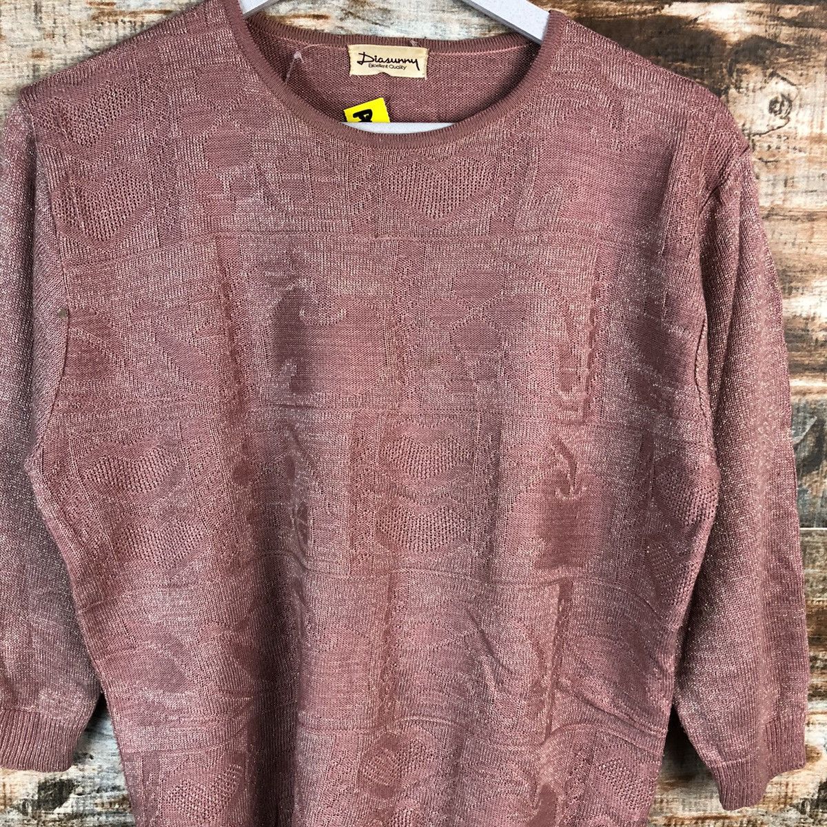 Homespun Knitwear × Japanese Brand Dia Sunny vintage Pink Knitwear #A1569 Size M / US 6-8 / IT 42-44 - 9 Thumbnail