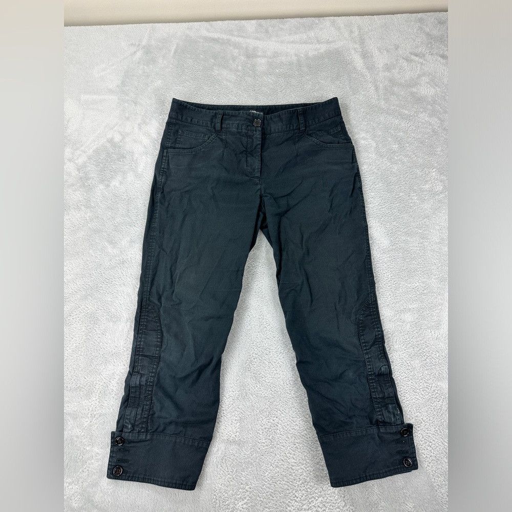 Dolce & Gabbana Dolce Gabbana Womens Size 40 EU/4 US/8 UK Navy Blue Button Size 27" / US 4 / IT 40 - 4 Thumbnail