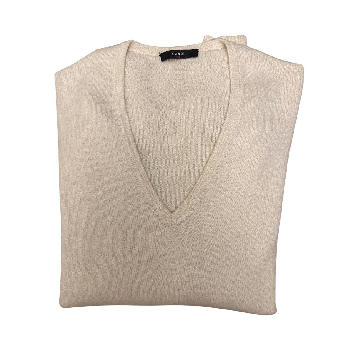 Other Men’s Cream V-Neck Sweater DANDI Size L Size US L / EU 52-54 / 3 - 4 Thumbnail