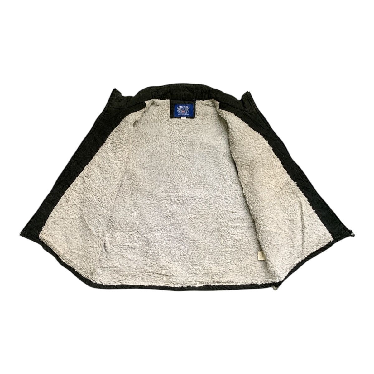 Japanese Brand × Vintage Rare Design Vintage Big Run Sherpa Vests Size US L / EU 52-54 / 3 - 3 Thumbnail