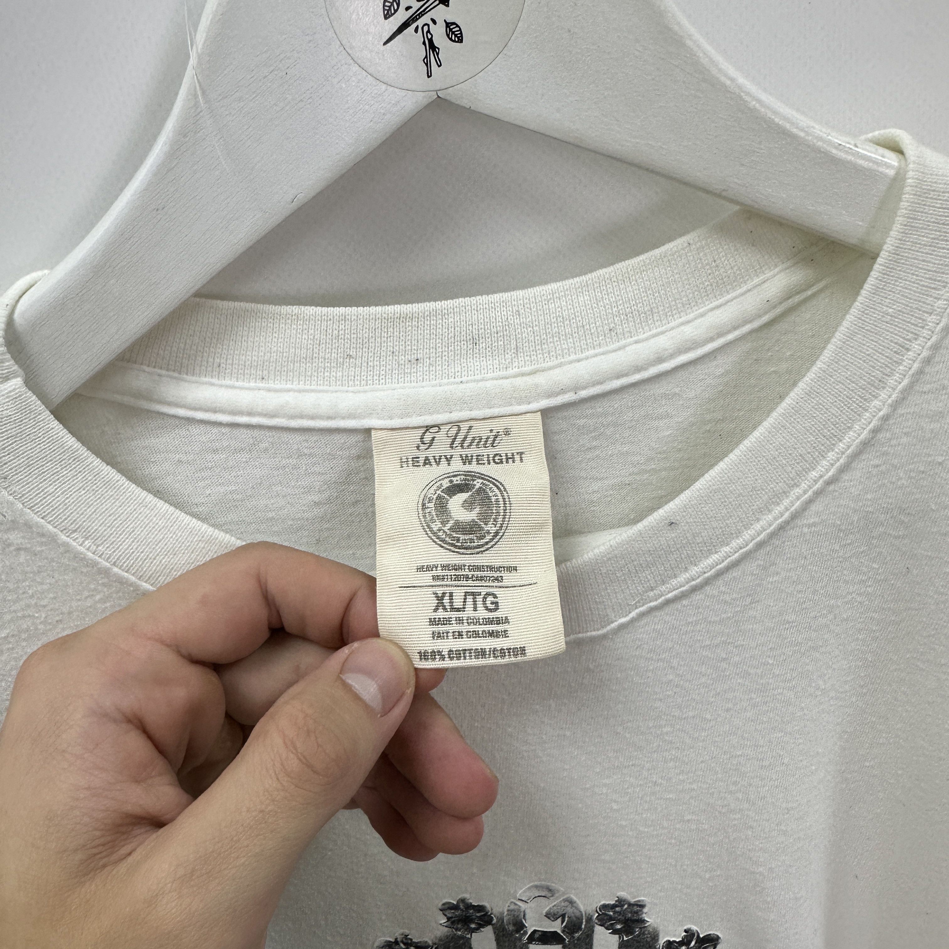 50 Cent Vintage 90’s Rare G unit Streets keep calling me OG 50c tee Size US XL / EU 56 / 4 - 6 Thumbnail