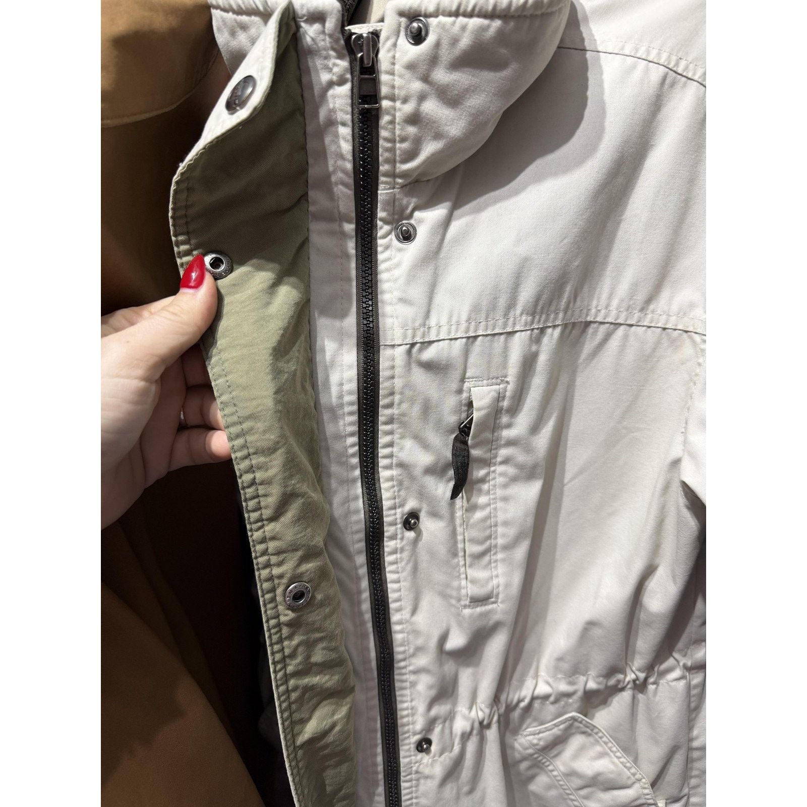 Pacific Trail Pacific Trail Jacket Womens Medium Beige Full Zip Hiking Size M / US 6-8 / IT 42-44 - 7 Thumbnail