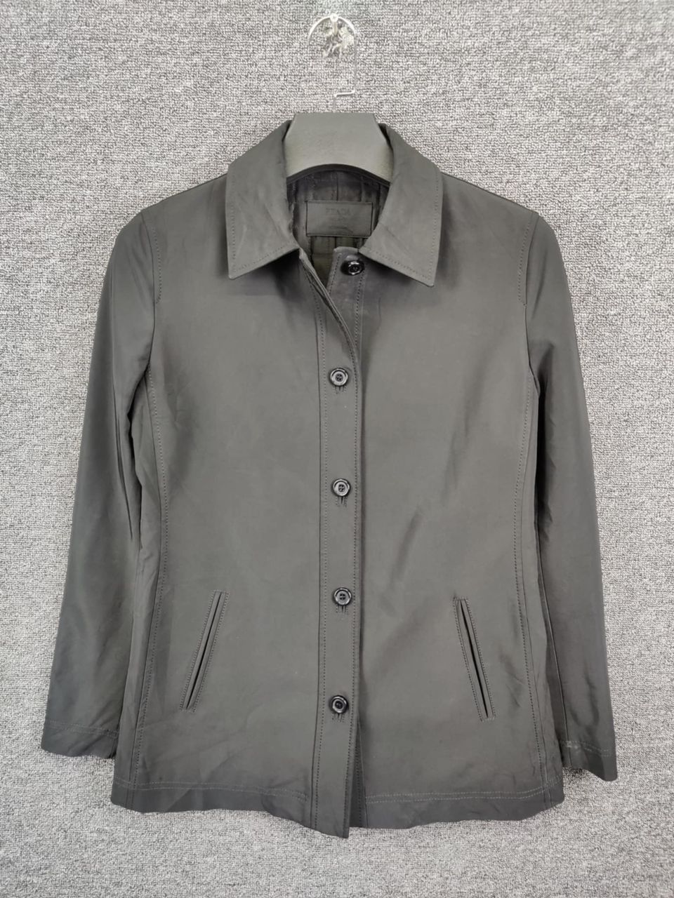 Prada Vintage Prada Milano Nylon Button Ups Coat Jacket Size US M / EU 48-50 / 2 - 1 Preview