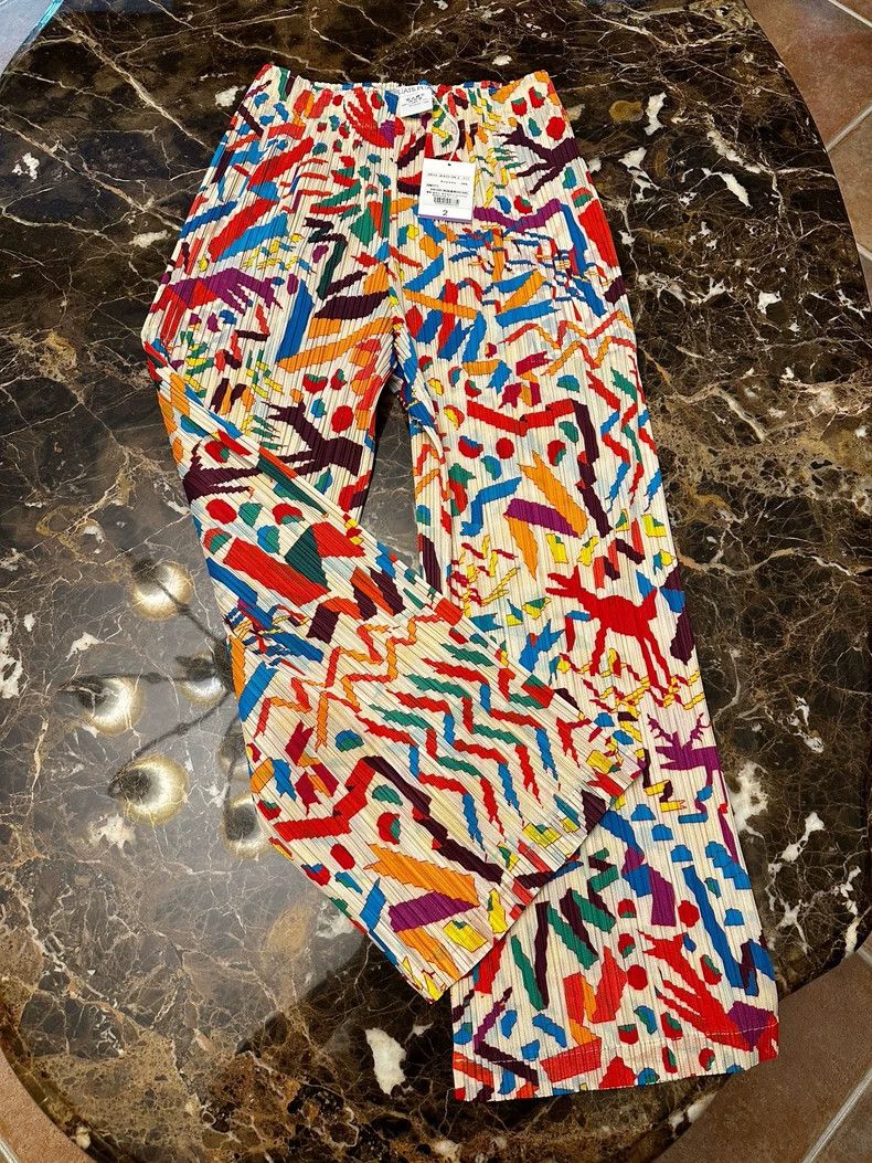Issey Miyake Issey Miyake size:2 Christmas pleated pants Size 42" / US 20 - 2 Thumbnail