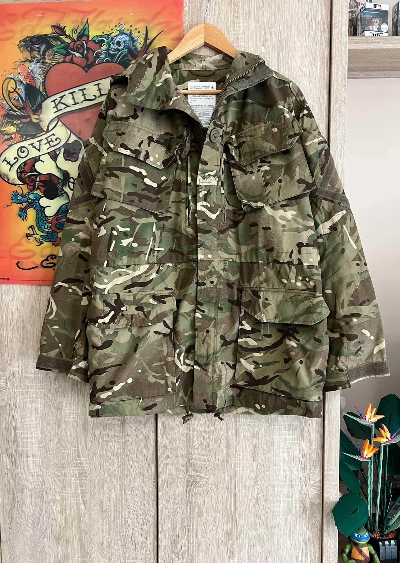 SMOCK Smock Comvat MTP 170/88 Army Military jacket Size US L / EU 52-54 / 3 - 1 Thumbnail