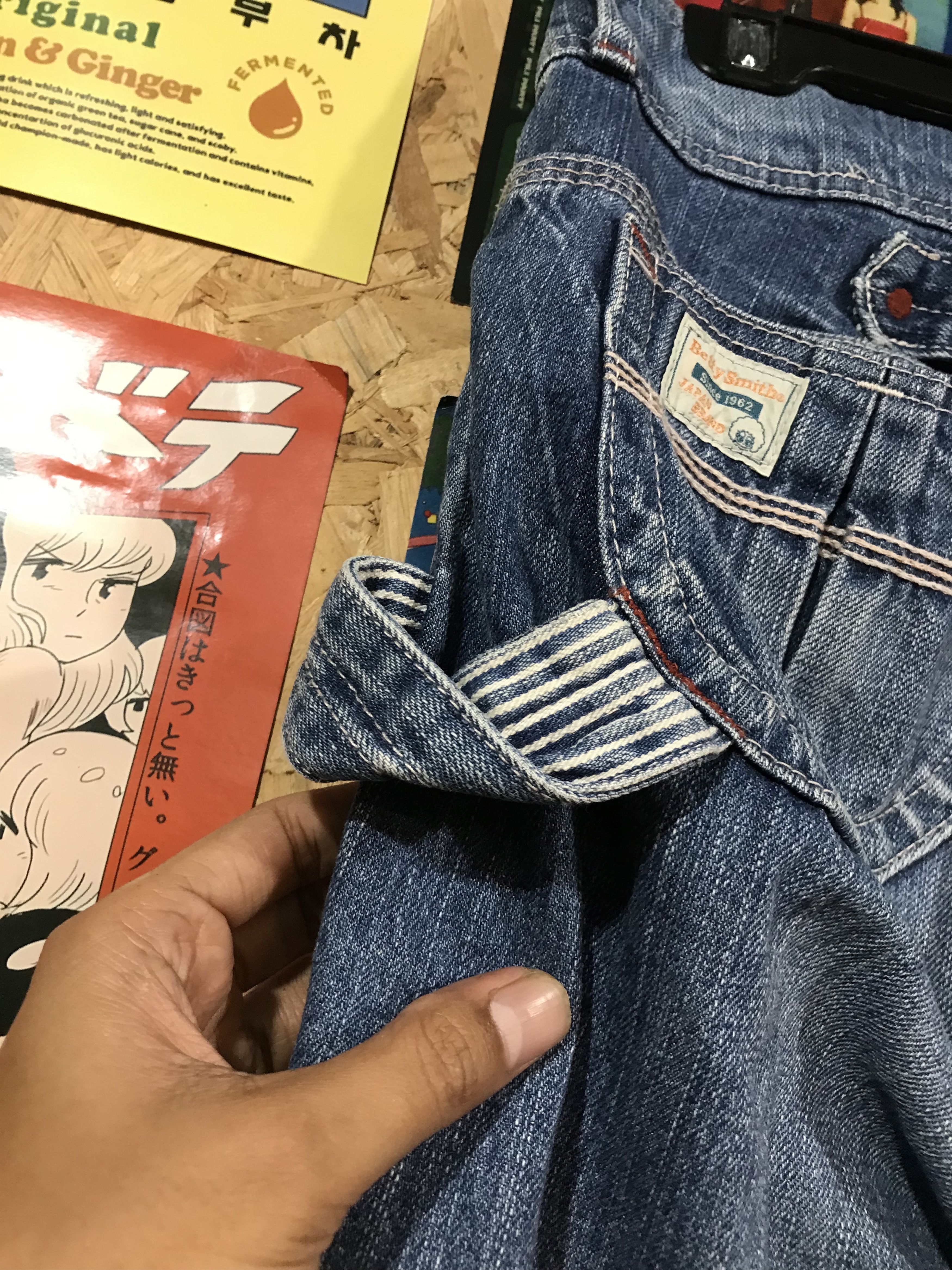 Japanese Brand BETTY SMITH JAPAN BRAND FLARE JEANS PANT Size US 31 - 8 Thumbnail