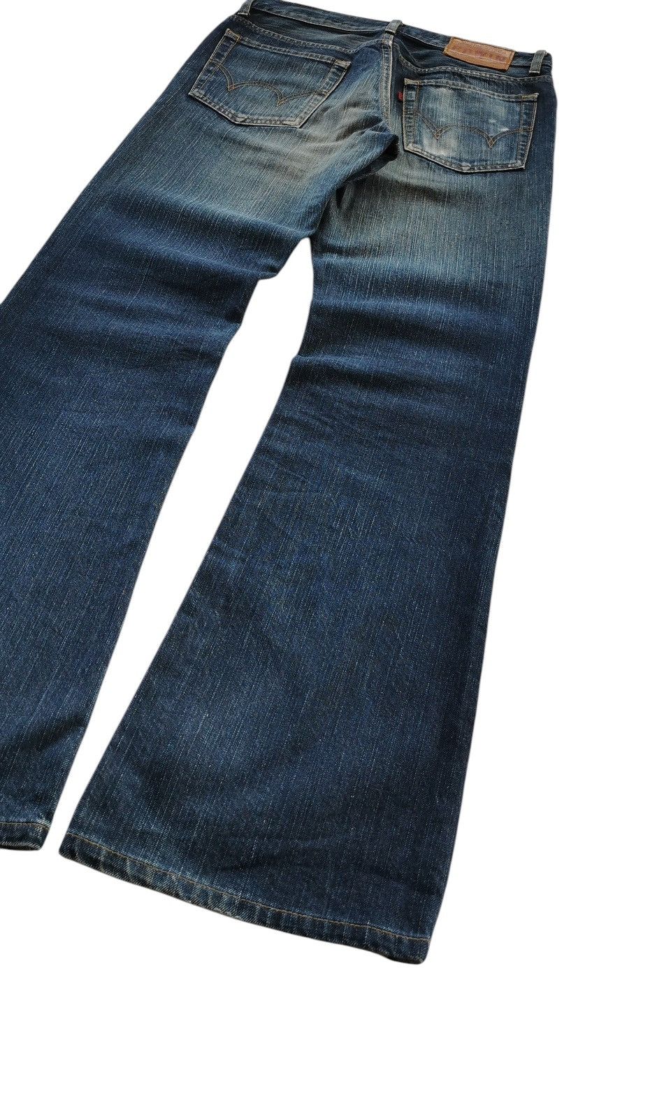 Tornado Mart Edwin 503 Rebel Boot Cut Flare Denim Jeans Size US 30 / EU 46 - 7 Thumbnail