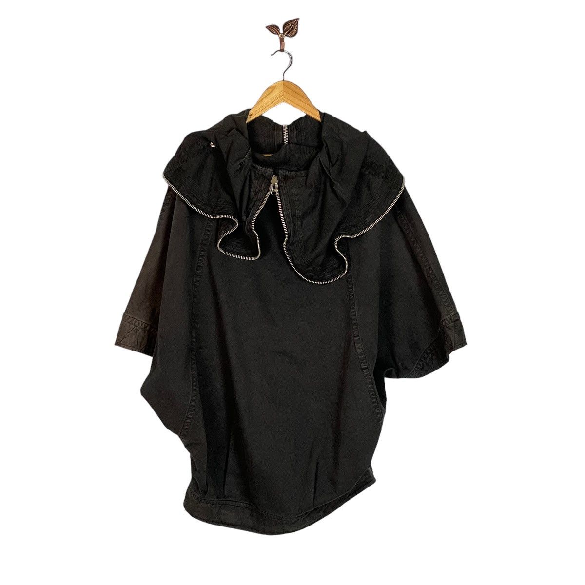 CABANE de ZUCCa IS Zucca Batwing Full Cover Face Heavy Coat Size US M / EU 48-50 / 2 - 8 Thumbnail