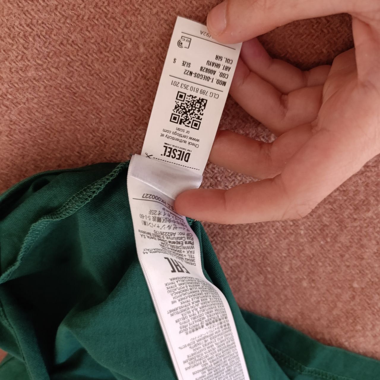 Diesel Diesel T-shirt Size US S / EU 44-46 / 1 - 2 Thumbnail