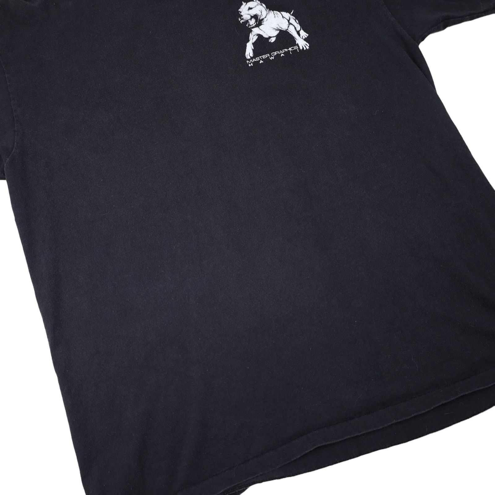 Vintage Vintage Pit Pull Iron Dogs Graphic T Shirt Size US L / EU 52-54 / 3 - 5 Thumbnail