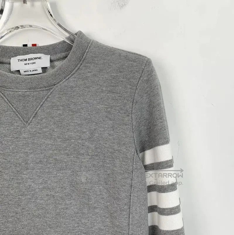 Thom Browne Thom Browne Gray Cotton Sweatshirt for Women . Size M / US 6-8 / IT 42-44 - 3 Thumbnail