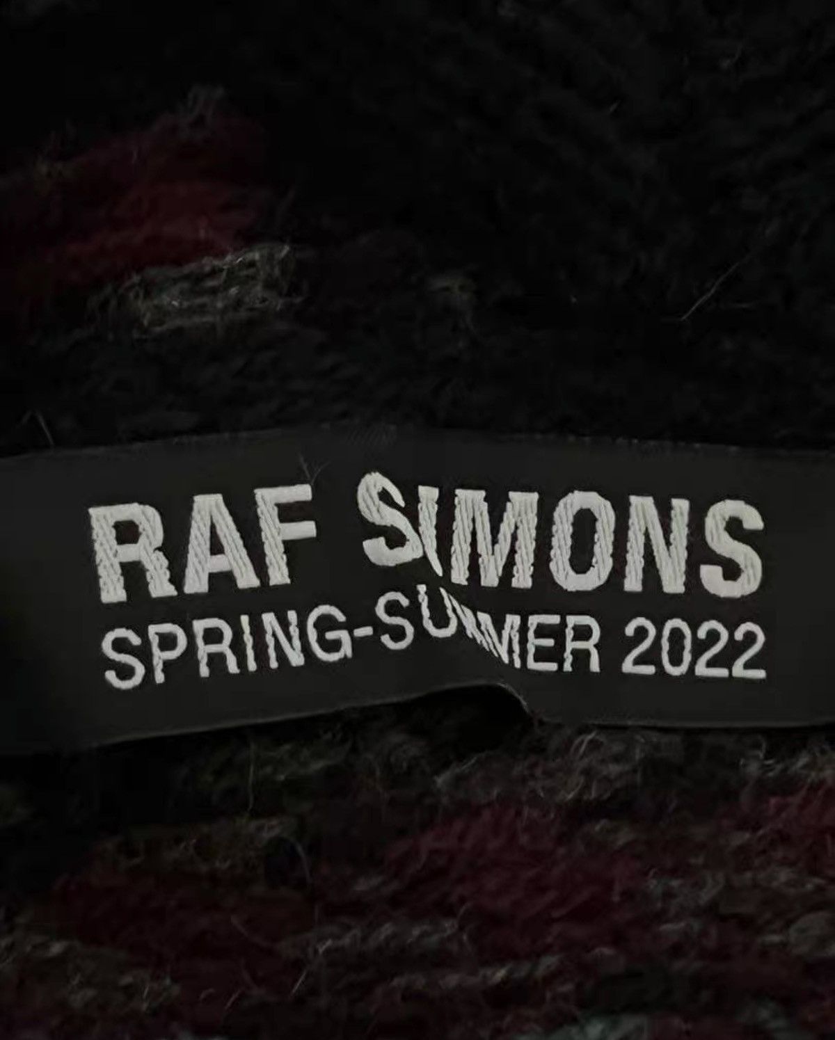 Raf Simons Raf Simons Spring/Summer 2022 Mesh-Insert Sweater Size US S / EU 44-46 / 1 - 4 Thumbnail