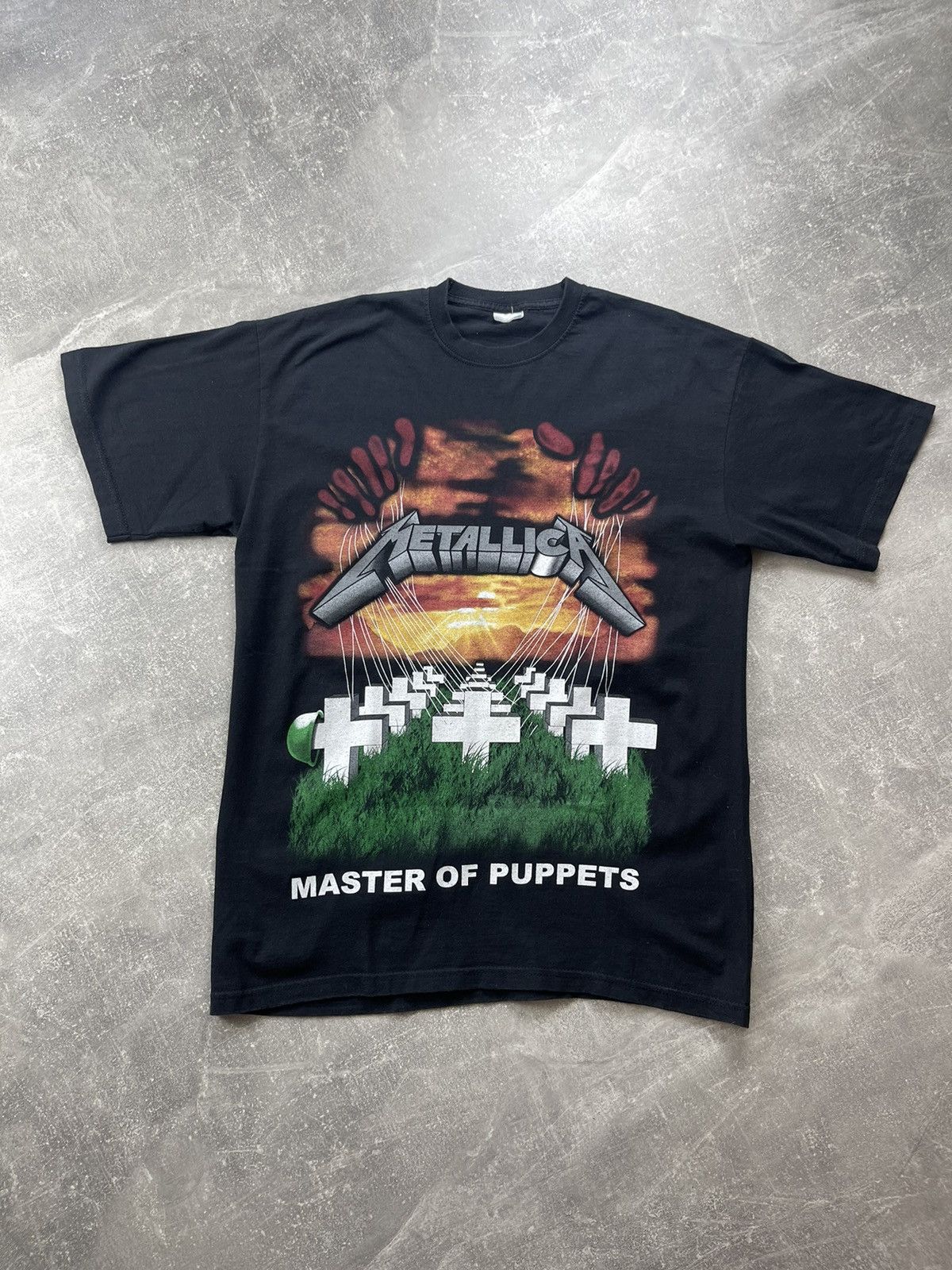 Metallica Vintage Metallica Master of Puppets T-Shirt 2010 Black Size US M / EU 48-50 / 2 - 2 Thumbnail