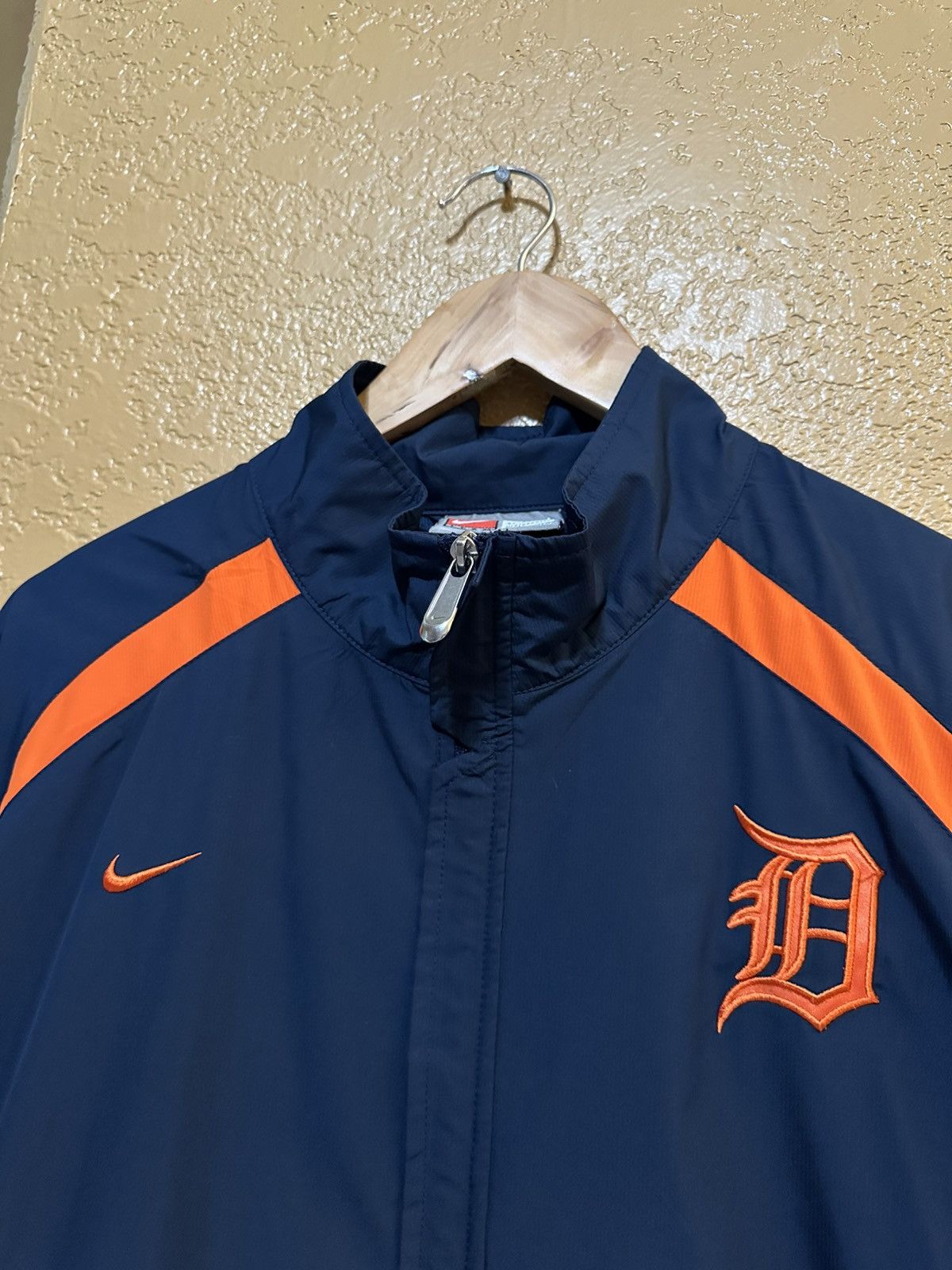 Nike 🐅 vintage Nike Detroit Tigers windbreaker jacket MLB Y2K Size US L / EU 52-54 / 3 - 2 Thumbnail