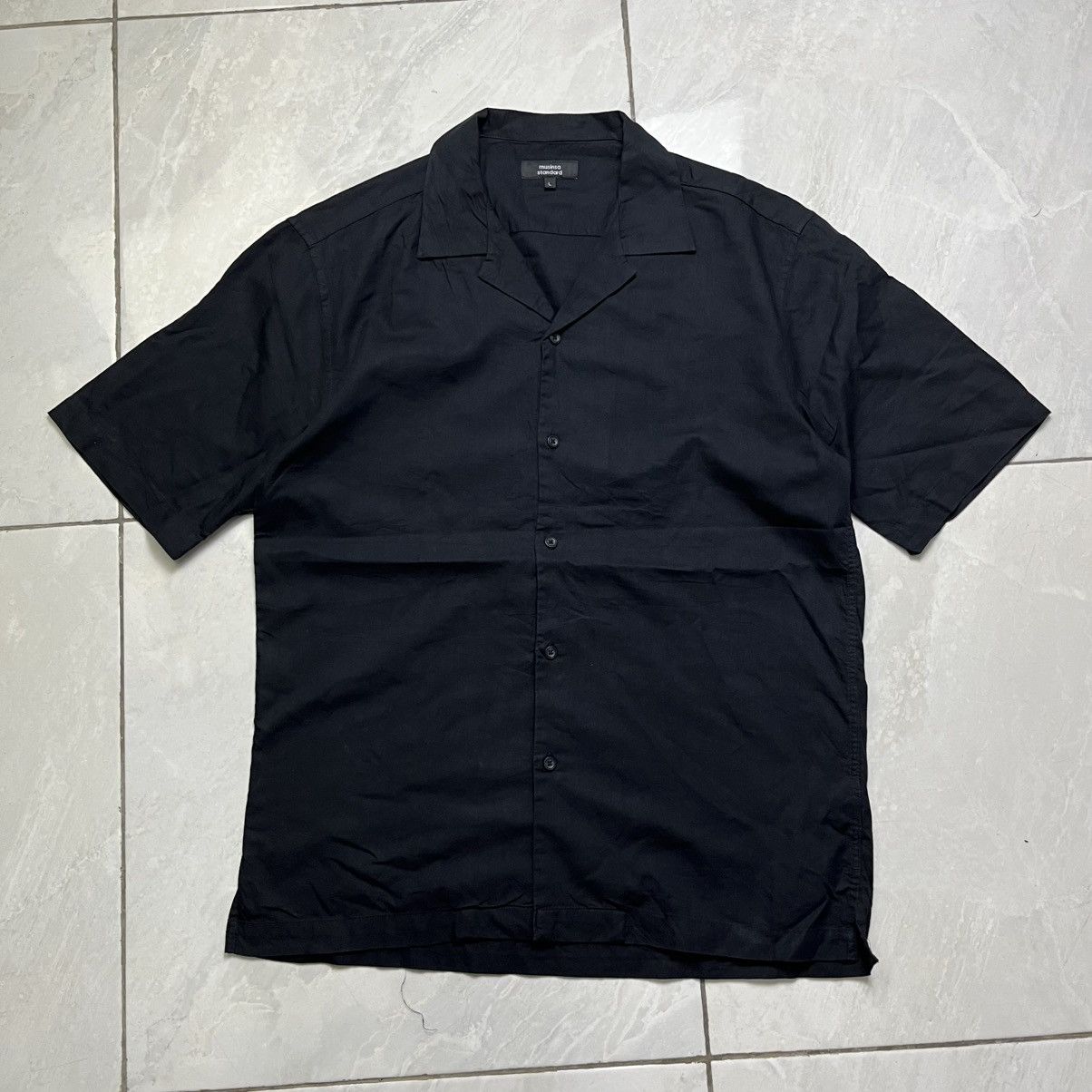 MUSINSA Musinsa Standard open collar button shirt Size US L / EU 52-54 / 3 - 2 Thumbnail