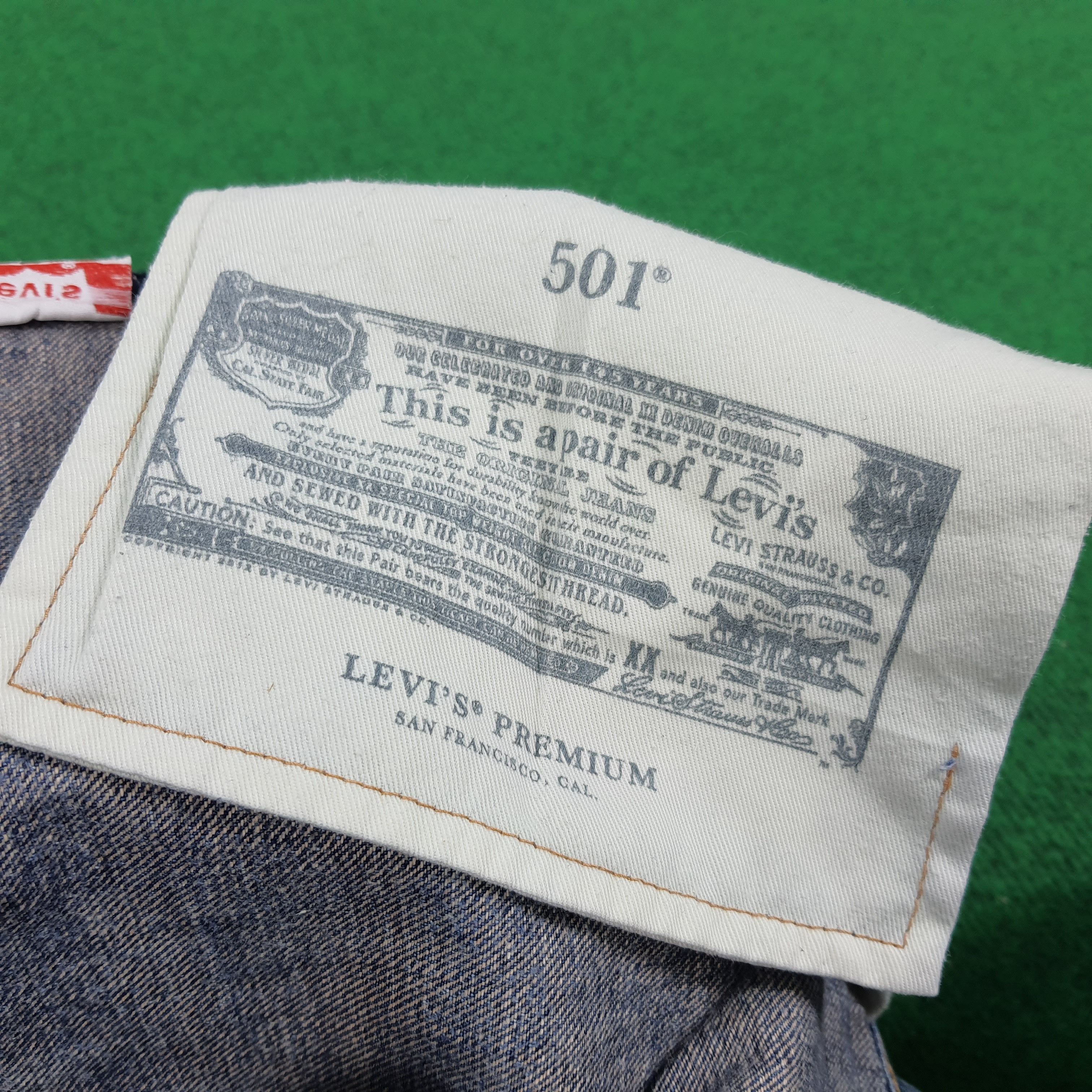 Levi's × Levi's Vintage Clothing × Vintage Vintage Levi's 501 Distressed Style Jeans Size US 34 / EU 50 - 12 Thumbnail