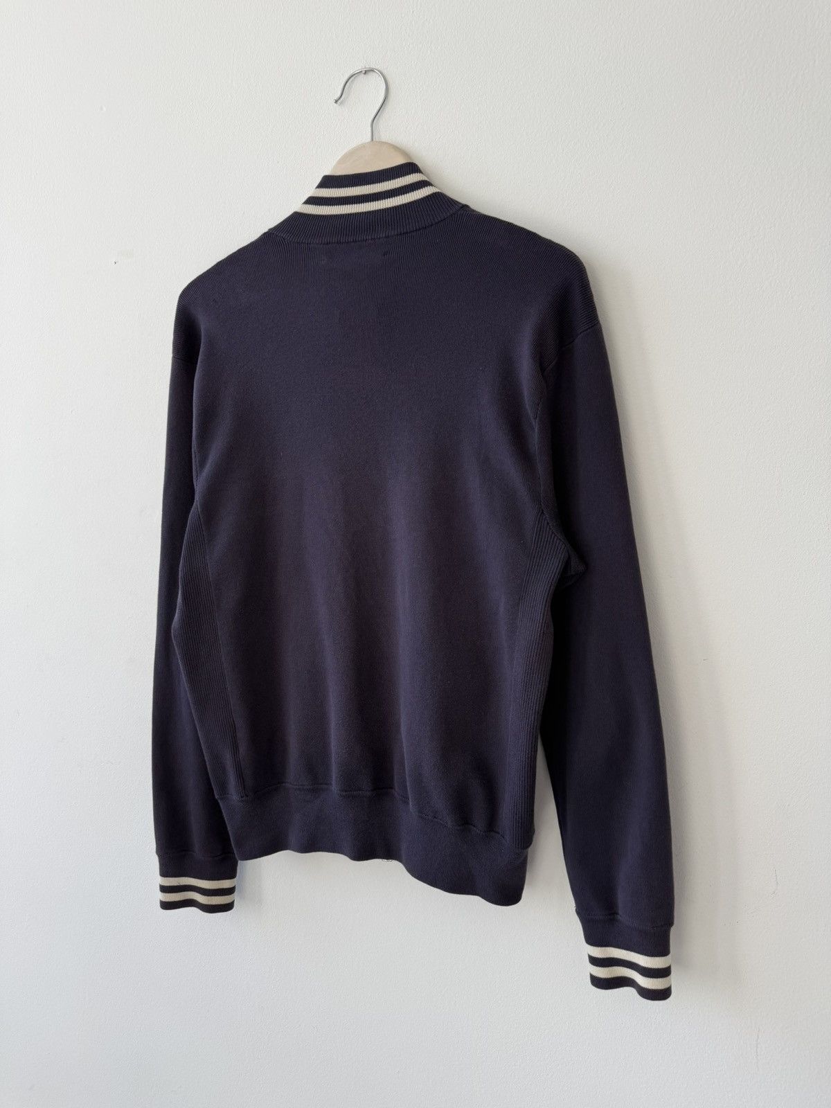 Polo Ralph Lauren Polo Ralph Lauren Vintage Full Zip Cotton Knit Sweater Navy Size US M / EU 48-50 / 2 - 7 Thumbnail
