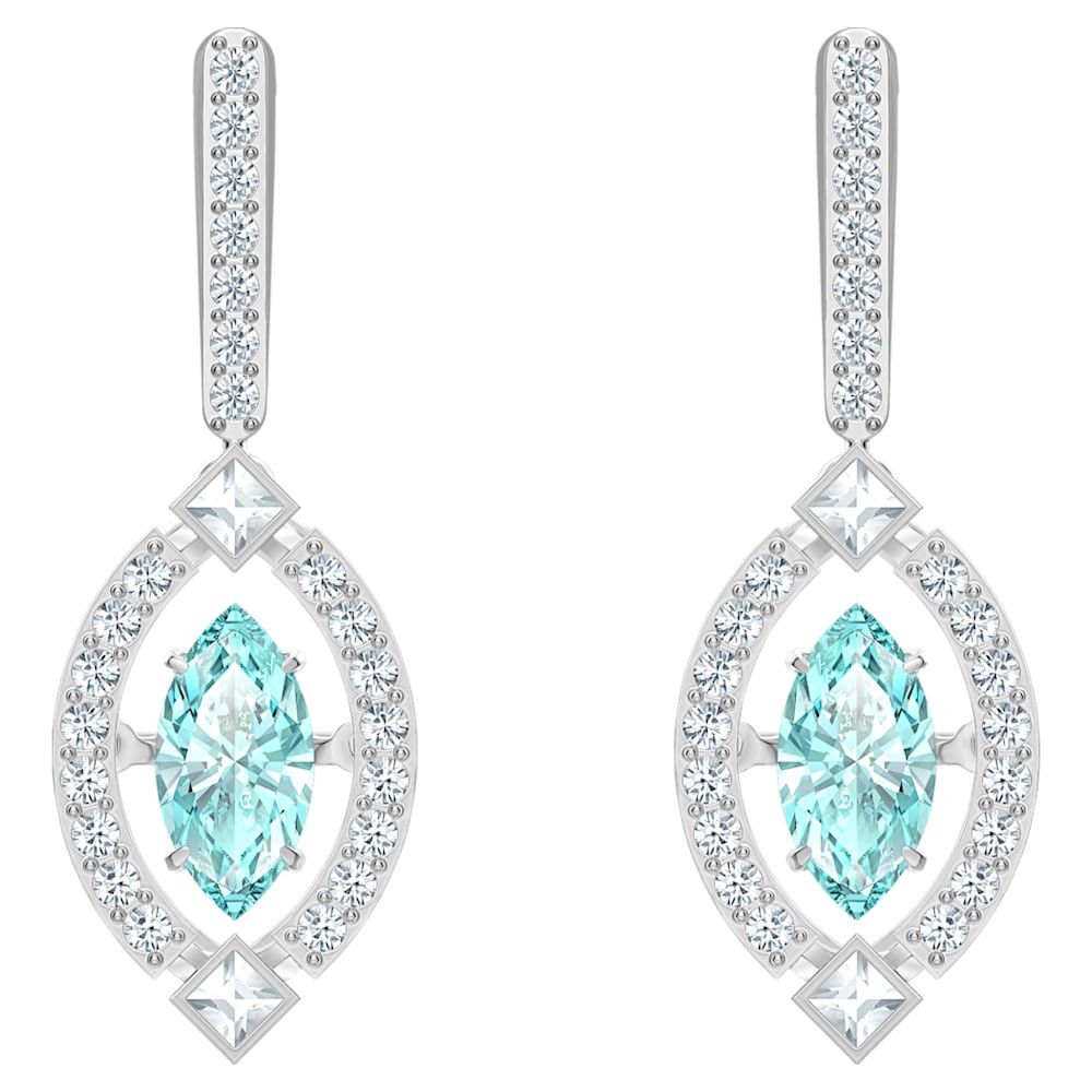 Swarovski Swarovski Sparkling Dance Pierced Earrings Green, Size ONE SIZE - 2 Thumbnail