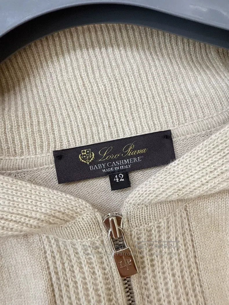 Loro Piana Loro Piana Small cashmere zippered hooded sweater cardigan Size S / US 4 / IT 40 - 6 Thumbnail