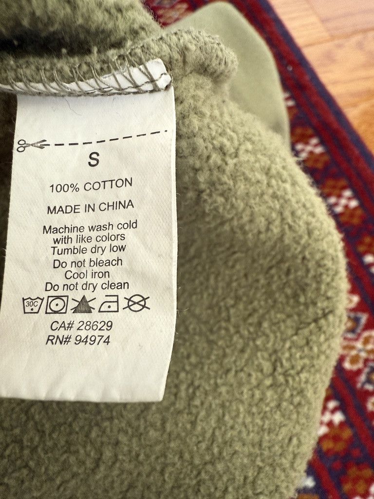 Stussy Stussy Cargo Fleece Hoodie Size US S / EU 44-46 / 1 - 9 Thumbnail