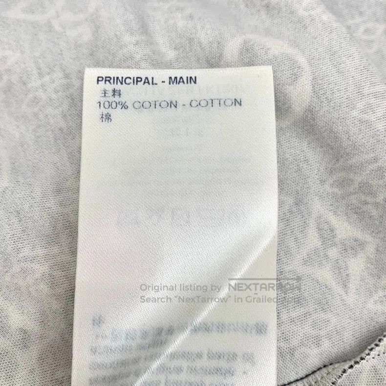 Louis Vuitton Louis Vuitton Blue Logo Monogram Cotton T. Size US XS / EU 42 / 0 - 7 Thumbnail