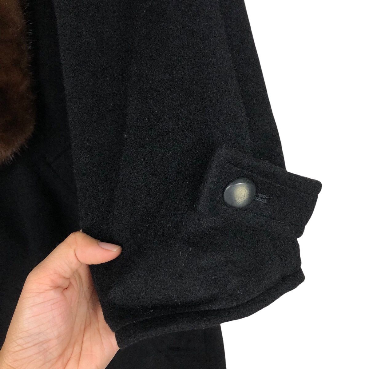 Vintage 📌Vintage Oversize Jacket Lui Chantant Fur Blanket Cashmere Size US M / EU 48-50 / 2 - 16 Thumbnail