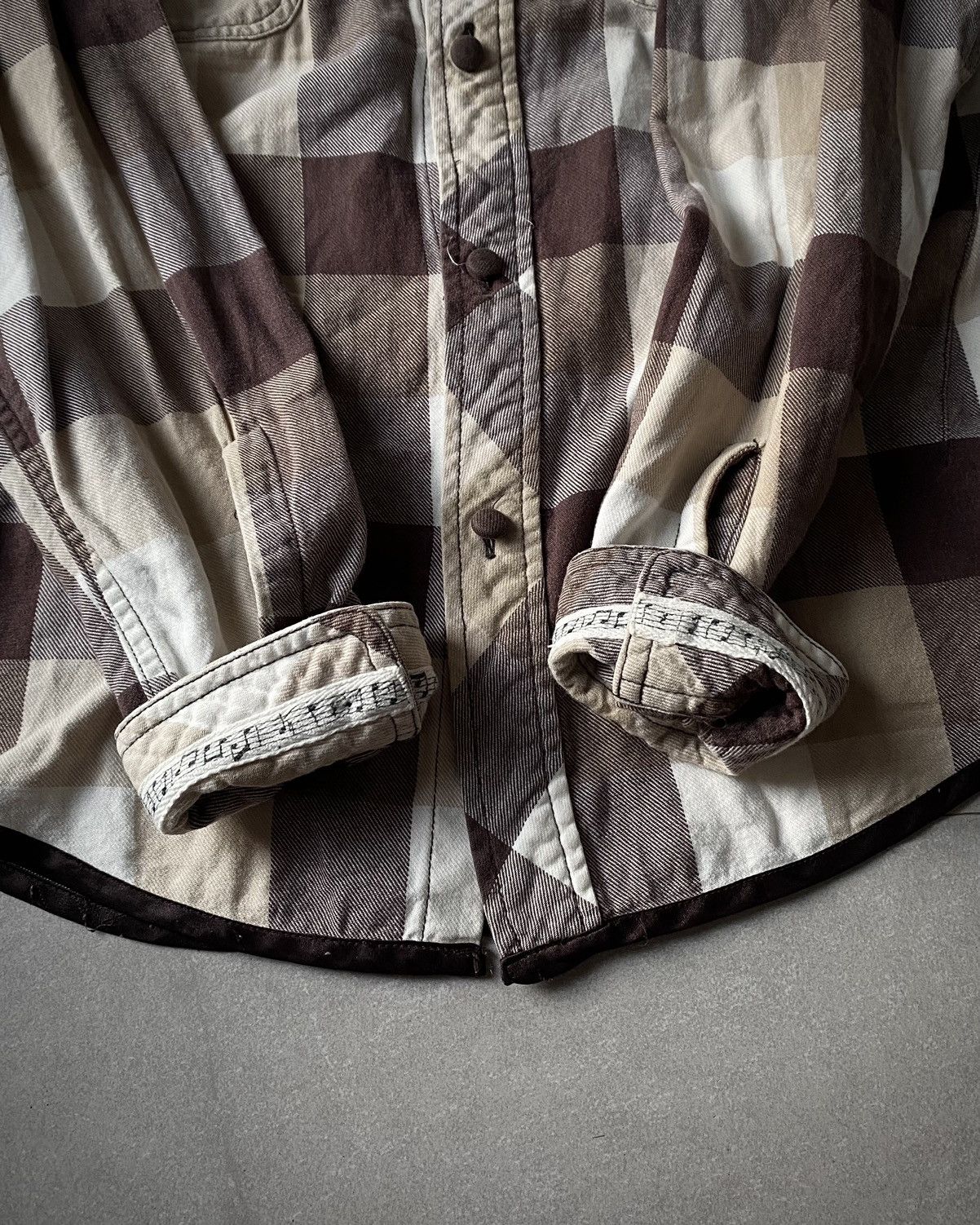 Number (N)ine Number (N)ine Checkered Flannel Shirt Size US L / EU 52-54 / 3 - 5 Thumbnail