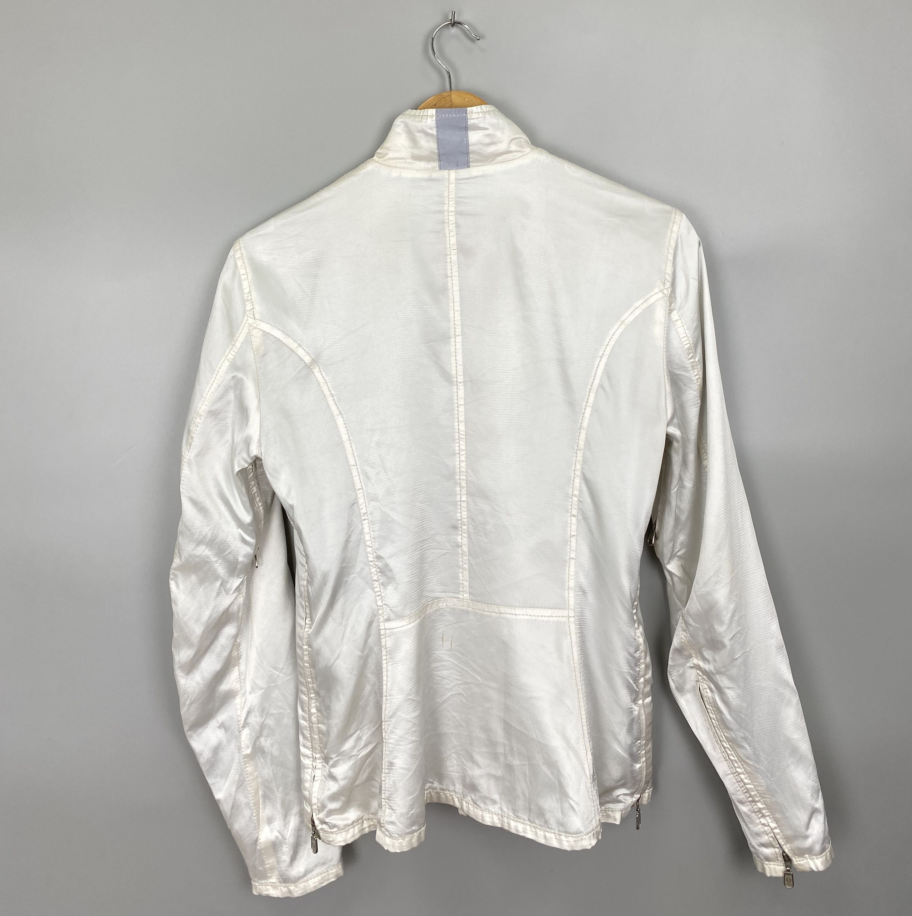 Belstaff Vintage BELSTAFF England Silver Label Nylon Bomber Jacket Size M / US 6-8 / IT 42-44 - 8 Thumbnail