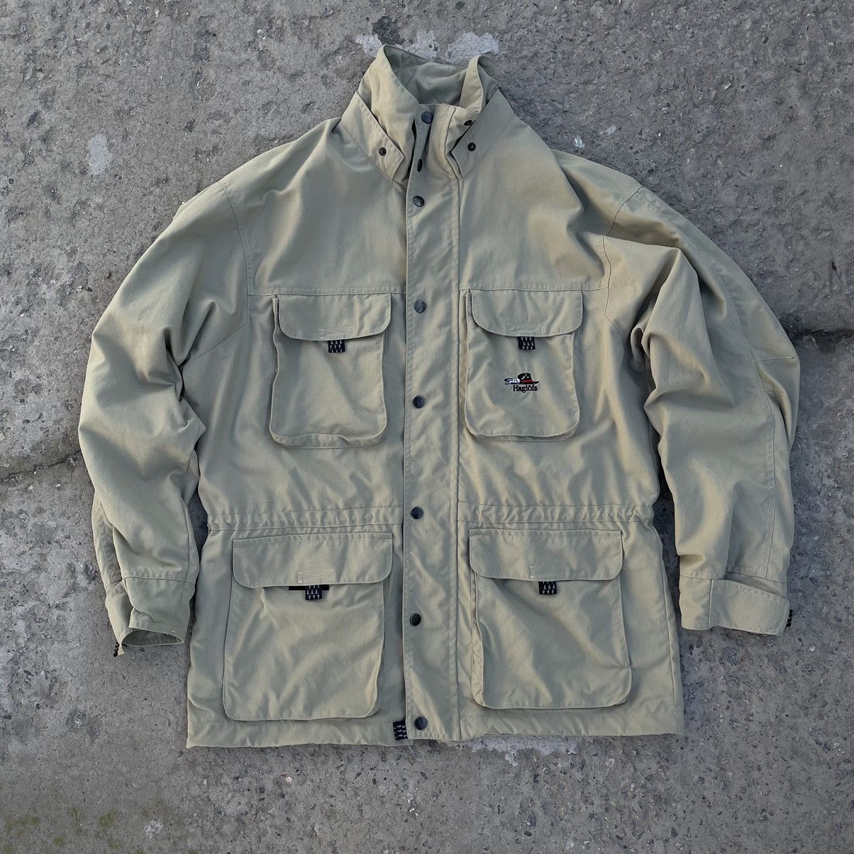 Haglofs × Vintage Vintage Haglofs Light Jacket 90s Y2K Windbreaker Gorcrope Size US S / EU 44-46 / 1 - 2 Thumbnail
