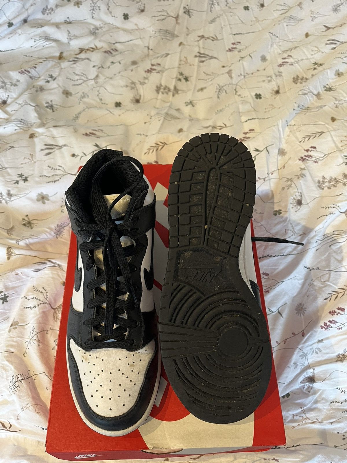 Nike Nike dunk high panda🐼 Size US 8 / IT 38 - 6 Thumbnail