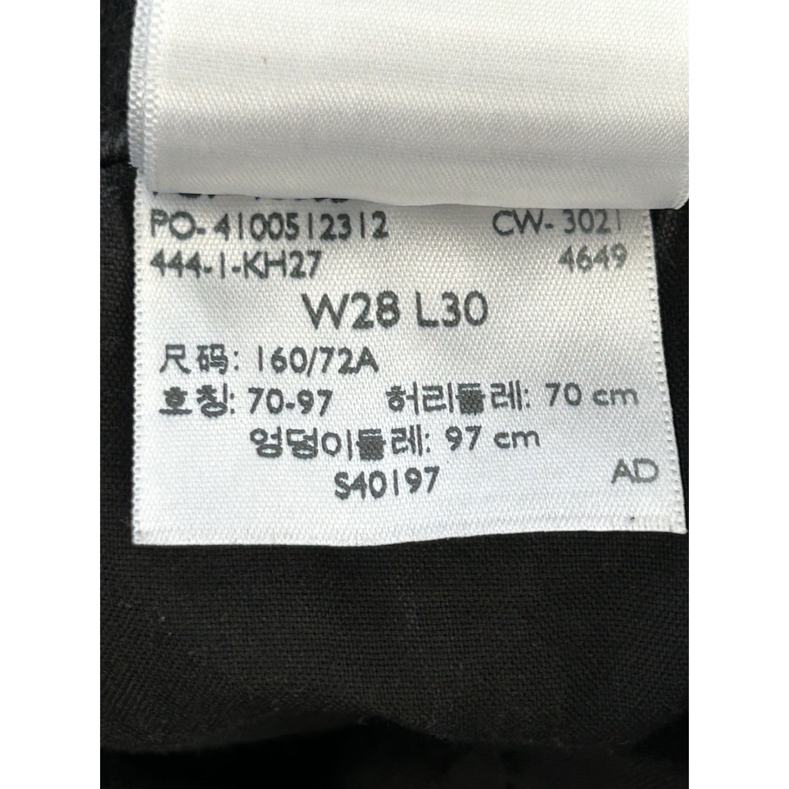 Levi's Levi’s 721 High Rise Skinny Jeans Womens Black Denim sz 28x30 Cotton Polyester Spandex Slimming Stretch 5-Pocket Logo Button Zipper Size 28" / US 6 / IT 42 - 5 Thumbnail