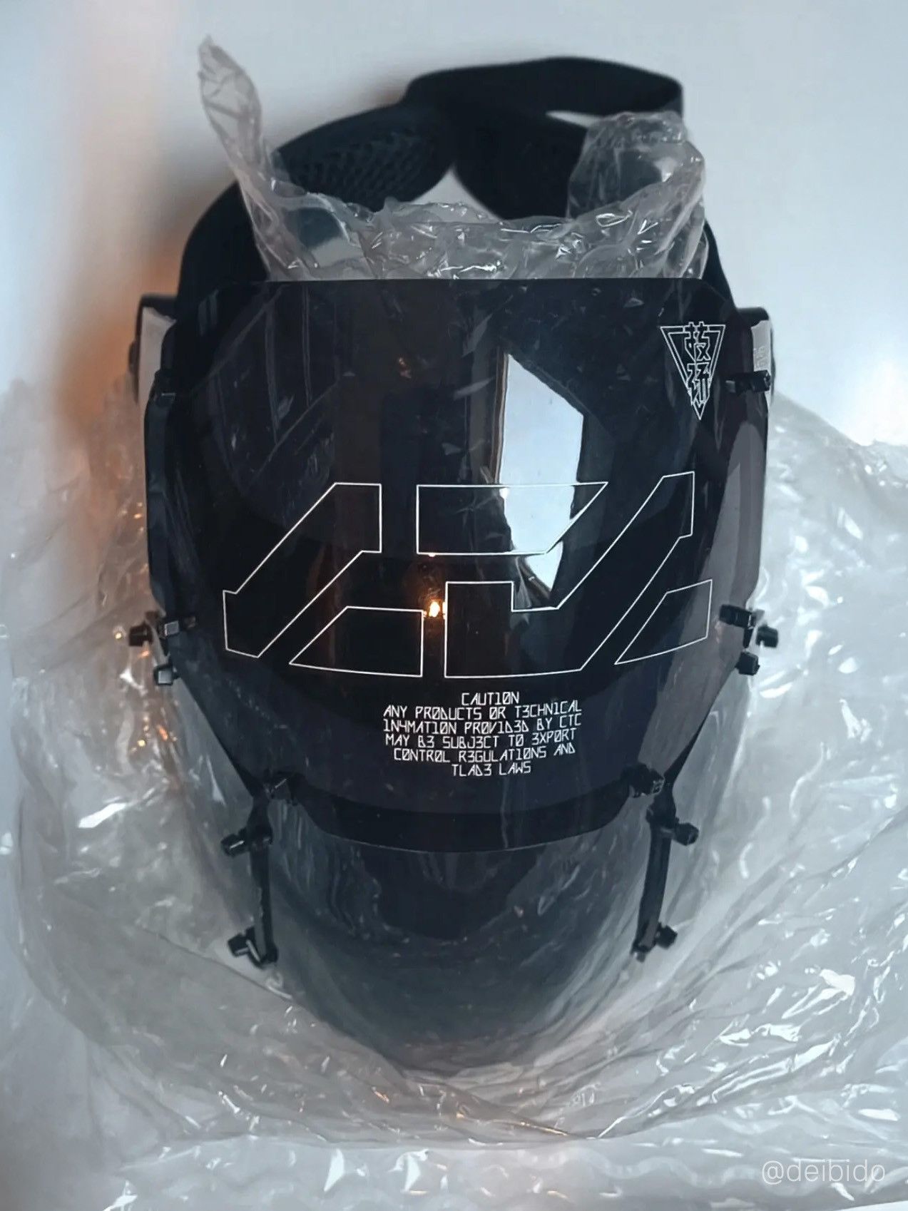 Japanese Brand Cyberpunk Face Shield Unit by CTCtyo (中央町戦術工芸) Size ONE SIZE - 12 Thumbnail