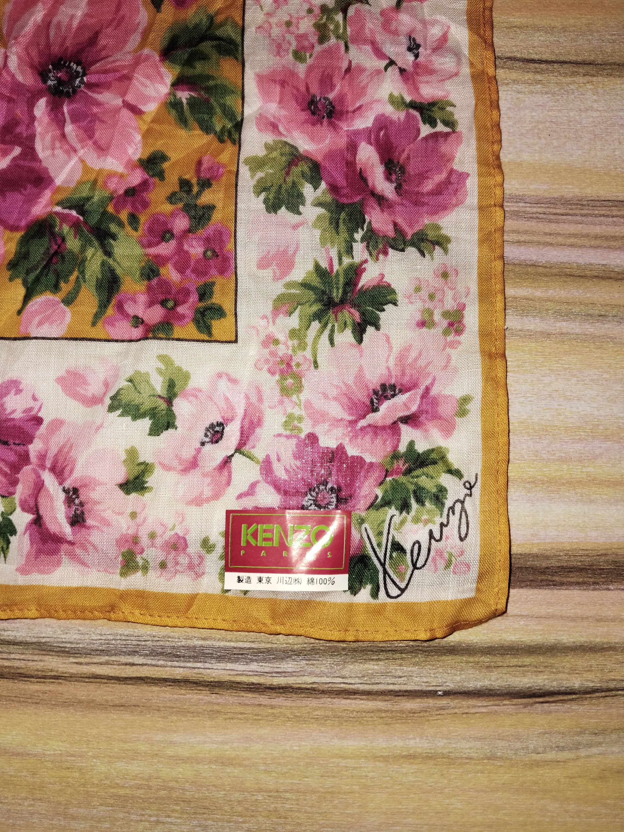 Kenzo KENZO PARIS Handkerchief Size ONE SIZE - 2 Thumbnail