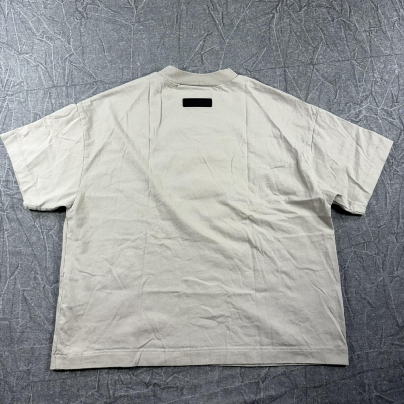 Fear of God Fear of God Shirt Women's 10 Beige Oversize 100% Cotton Size ONE SIZE - 8 Thumbnail