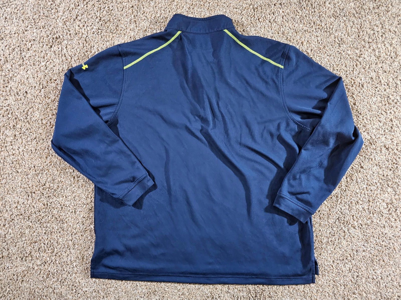 Under Armour Under Armour 1/4 Zip Mens XL Pullover Loose Performance Size ONE SIZE - 7 Thumbnail
