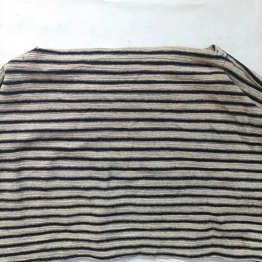 Issey Miyake plantation knit drapped cropped stripes issey miyake Size ONE SIZE - 2 Thumbnail