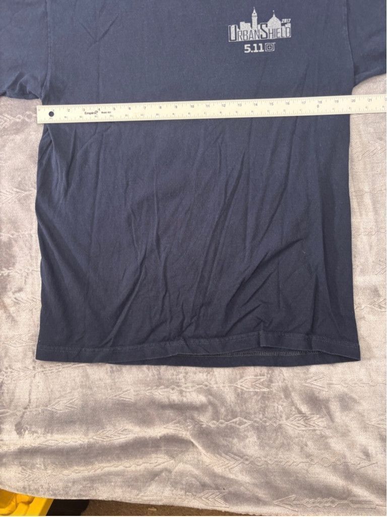 5.11 Men's 5.11 Urban Shield Alameda Sheriff T-Shirt, Size L Navy Size US L / EU 52-54 / 3 - 3 Thumbnail
