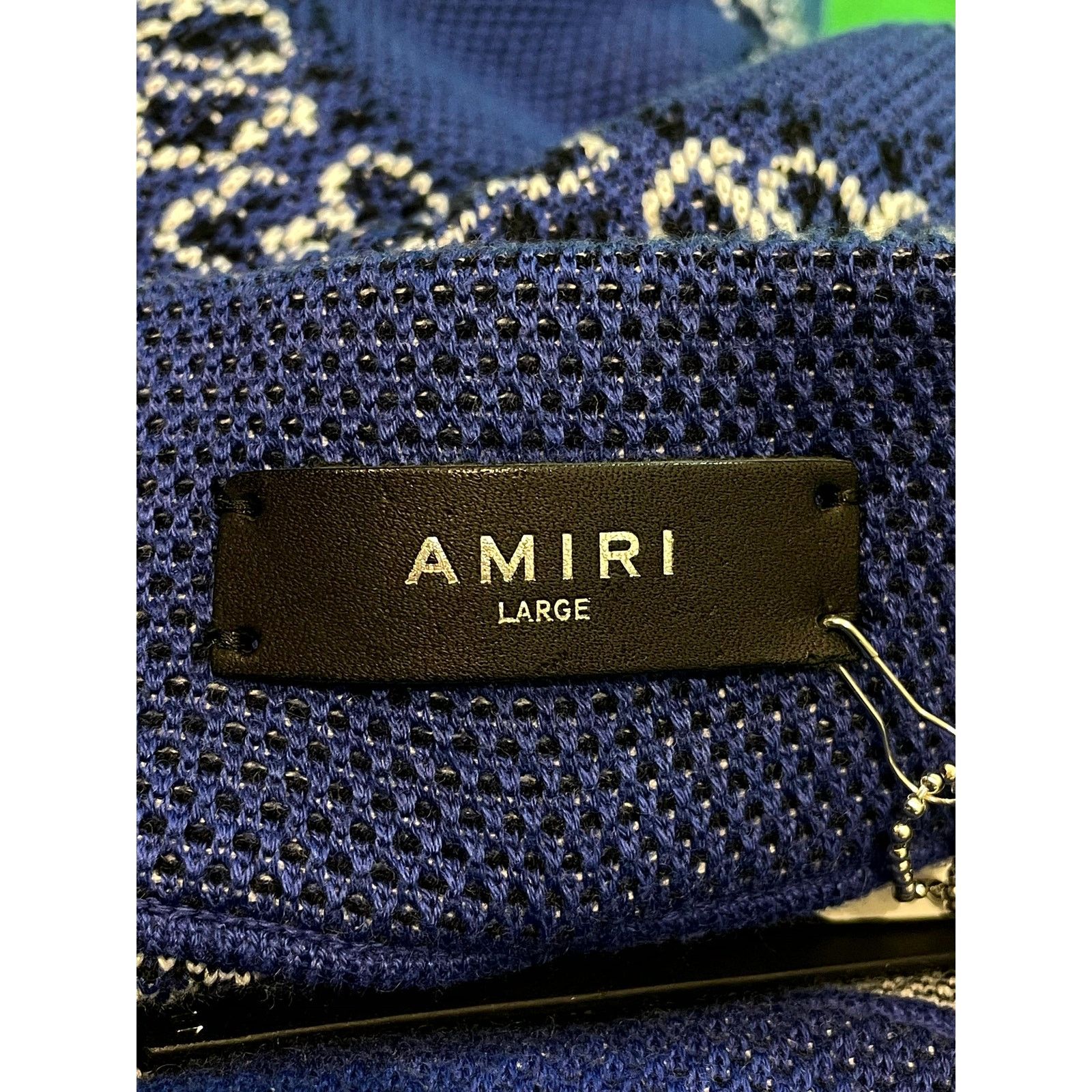 Amiri Amiri Knit Paisley Blue Sweats Size US 34 / EU 50 - 3 Thumbnail