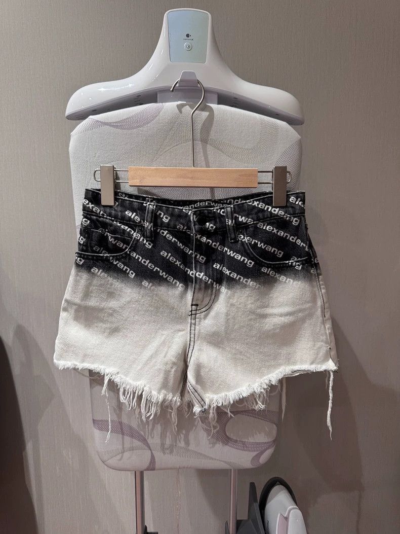Alexander Wang Alexander Wang Denim Shorts- Size 25" / US 0 / IT 36 - 1 Thumbnail